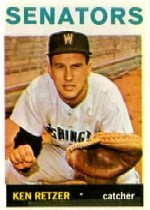 1964 Topps Baseball Cards      277     Ken Retzer